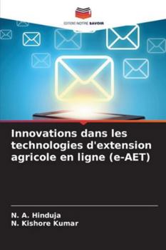 Paperback Innovations dans les technologies d'extension agricole en ligne (e-AET) [French] Book