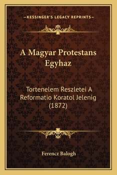 A Magyar Protestans Egyhaz: Tortenelem Reszletei A Reformatio Koratol Jelenig (1872)