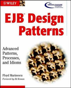 Paperback Ejb Design Patterns: Advanced Patterns, Processes, and Idioms with Poster [With Poster] Book