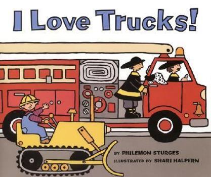 Hardcover I Love Trucks! Book
