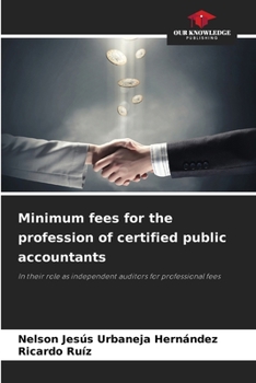 Minimum fees for the profession of certified public accountants