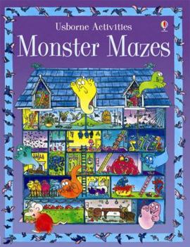 Paperback Monster Mazes (Activity Books) Book