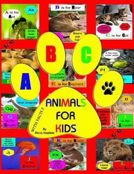 Paperback ABC Animals for Kids Book