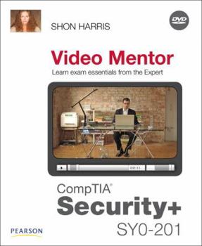 Paperback Comptia Security+ Sy0-201 Video Mentor Book