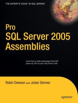 Paperback Pro SQL Server 2005 Assemblies Book