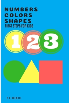 Paperback Number Colors Shapes: First step for kids Book