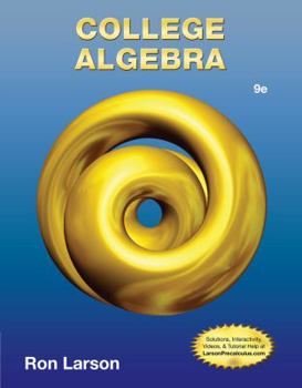 College Algebra: Concepts and Models
