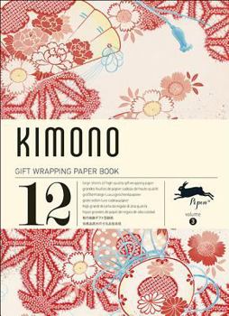 Kimono Gift Wrapping Paper Book, Volume 3