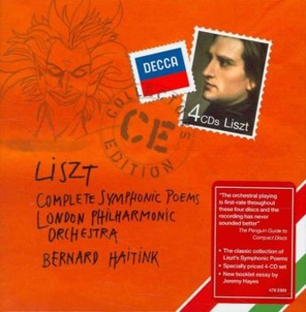 Music - CD Liszt: Complete Tome Poems (4 CD Collector's Editi Book