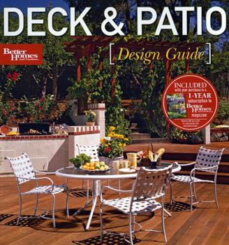 Paperback Deck & Patio Design Guide (Better Homes and Gardens) Book