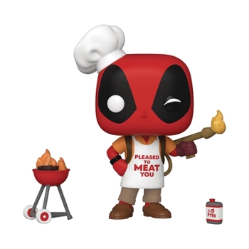 Misc. Pop Deadpool Backyard Griller Vinyl Figure Book