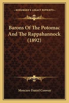Paperback Barons Of The Potomac And The Rappahannock (1892) Book