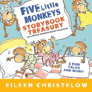 Hardcover Five Little Monkeys Storybook Treasury Book