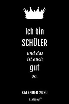 Kalender 2020 für Schüler: Wochenplaner / Tagebuch / Journal für das ganze Jahr: Platz für Notizen, Planung / Planungen / Planer, Erinnerungen und Sprüche (German Edition)