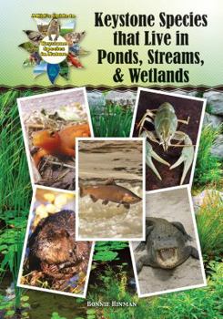 Hardcover Keystone Species That Live in Ponds, Streams, & Wetlands Book