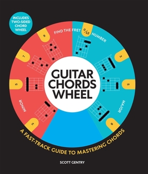 Hardcover Guitar Chords Wheel: A Fast-Track Guide to Mastering Chords Book
