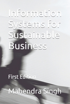 Paperback Information Systems for Sustainable Business Book