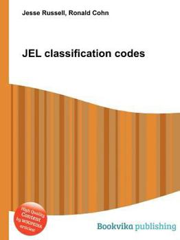 Paperback Jel Classification Codes Book