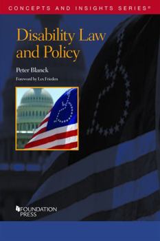 Paperback Disability Law and Policy (Concepts and Insights) Book