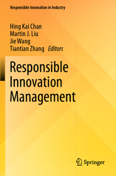 Paperback Responsible Innovation Management Book