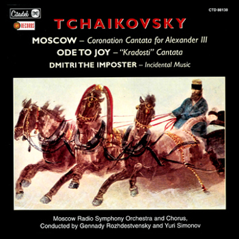 Music - CD Tchaikovsky  Moscow/Ode To Joy/Dmitri Th Book