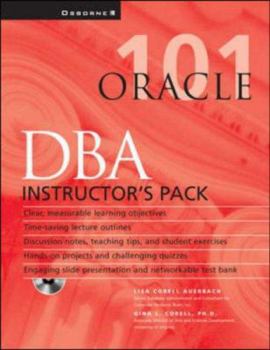 Paperback Instructor's Manual: Im Oracle Dba 101 Instructors Pack (Oracle Press Series) Book