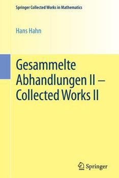 Paperback Gesammelte Abhandlungen II - Collected Works II [German] Book