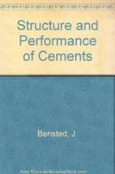 Hardcover Structure and Performance of Cements Book