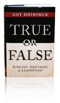 Hardcover True or false: Judging doctrine and leadership Book