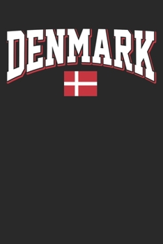 Paperback Notebook: Denmark Ruled 6x9 120 Pages Book