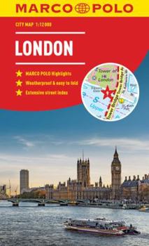 Map London Marco Polo City Map Book