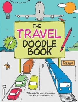 Hardcover Travel Doodle Book