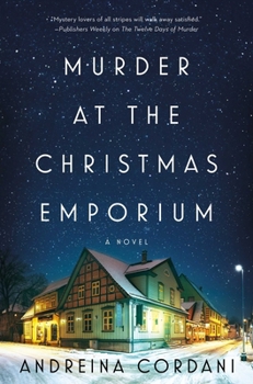 Hardcover Murder at the Christmas Emporium Book