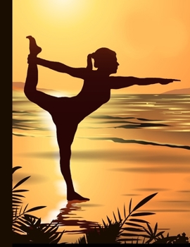 Paperback Daily Diary: Blank 2020 Journal Entry Writing Paper for Each Day of the Year - Yoga Pose Health Fitness - January 20 - December 20 Book