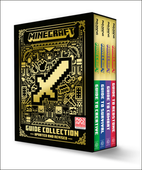 Minecraft: Guide Collection 4-Book Boxed Set (Updated): Survival (Updated), Creative (Updated), Redstone (Updated), Combat