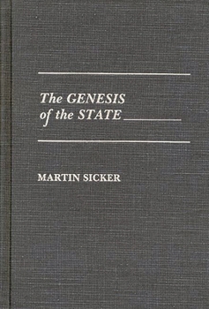 Hardcover The Genesis of the State Book