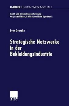 Paperback Strategische Netzwerke in Der Bekleidungsindustrie [German] Book