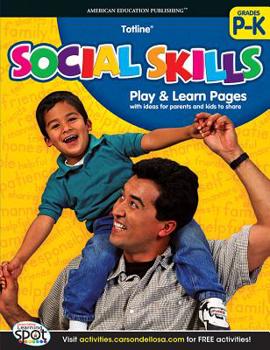 Paperback Social Skills, Grades PK - K (Totline) Book