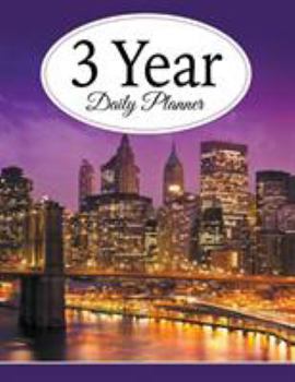 Paperback 3 Year Daily Planner Book