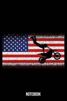 Notebook: Motocross Notebook Blank Line Dirt Bike Journal Lined with Lines 6x9 120 Pages Checklist Record Book Take Notes Gift Planner Paper Men Women ... Motorsport Motocross Dirt Bike Lovers Fans