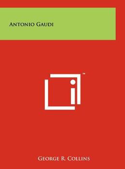 Hardcover Antonio Gaudi Book