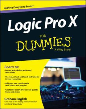 Paperback Logic Pro X for Dummies Book