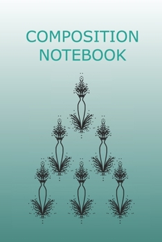 Composition Notebook: Stylishly illustrated little notebook is the perfect accessory or gift for everyone who loves to write.