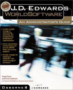 Paperback J.D. Edwards World Software: An Administrator's Guide Book