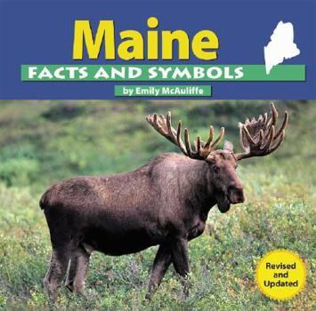 Library Binding Maine Facts and Symbols Book