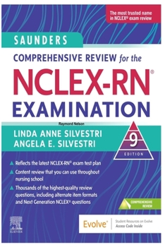 Paperback 9th Edition Saunders Comprehensive Review For The NCLEX-RN Examination Book
