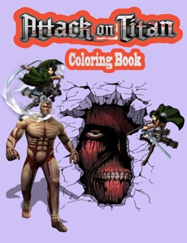 Paperback Attack on titan Coloring Book