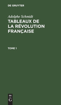 Hardcover Tableaux de la Révolution française [French] Book