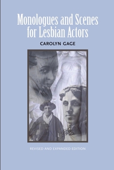 Paperback Monologues and Scenes for Lesbian Actors: Revised and Expanded Book