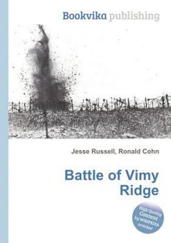Paperback Battle of Vimy Ridge Book